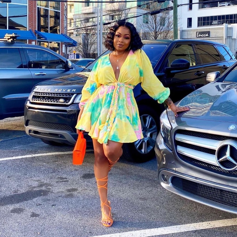 Pretty Pastels Midi Dress